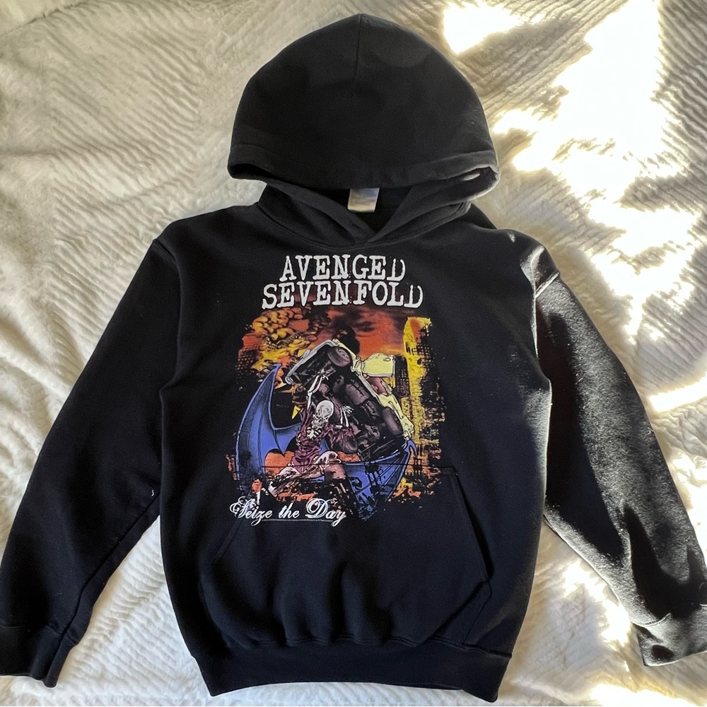 Avenged Sevenfold Graphic Gildan Hoodie
